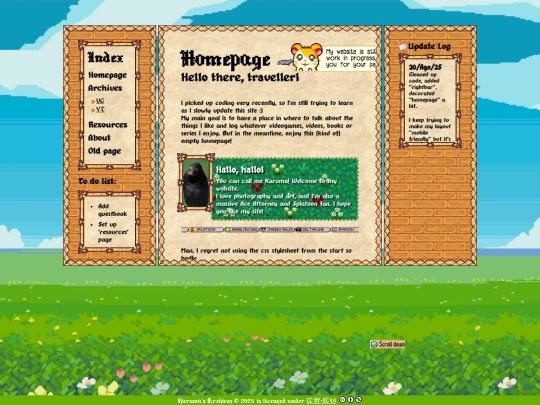 index screenshot