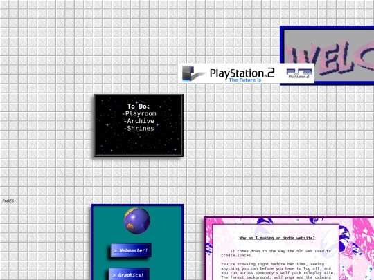 Homepage screenshot