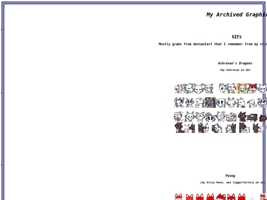 Pages/GraphicsArchive screenshot