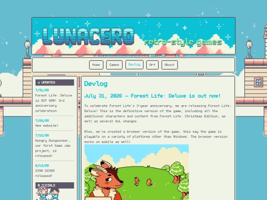 devlog screenshot