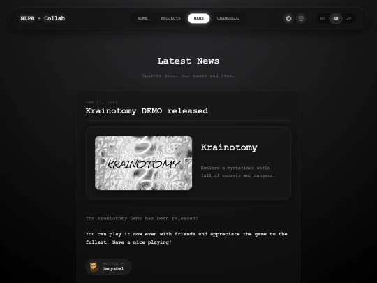 news screenshot
