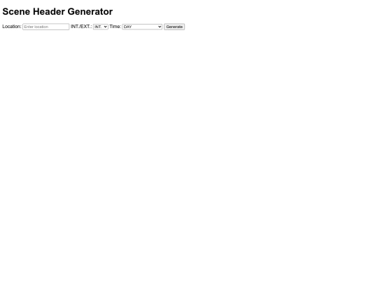 sceneheader screenshot