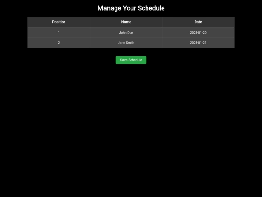 updates screenshot