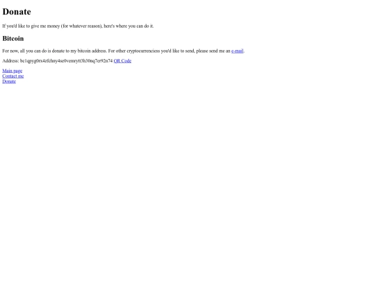 donate screenshot