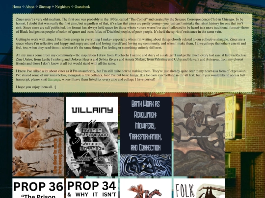 zines-etc screenshot