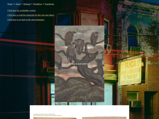 zines-etc/torallyandread screenshot