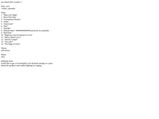 bornthiswaythemusical_usersmanual screenshot