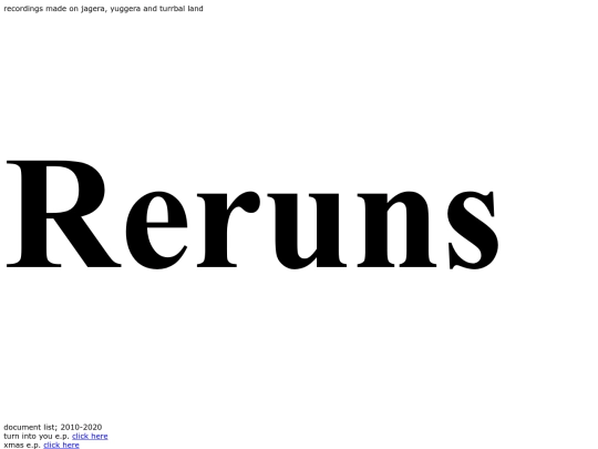 reruns screenshot
