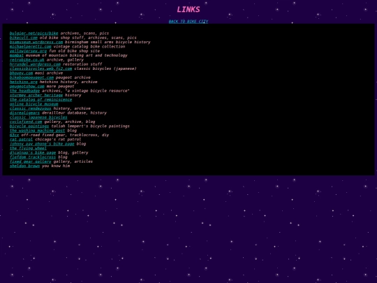 bike/links screenshot