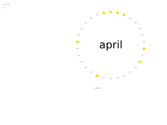 april screenshot