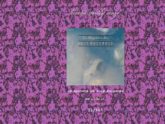 faveweeklyrecord screenshot