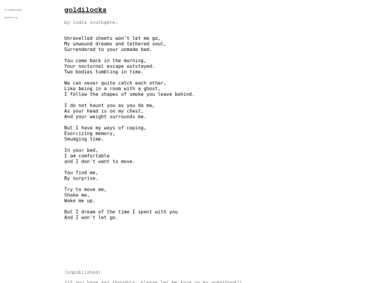 goldilocks screenshot