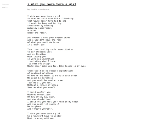 iwishyouwerebornagirl screenshot