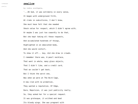 swallow screenshot