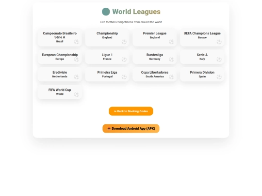 leagues screenshot