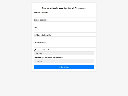 formulario_congreso_pago screenshot
