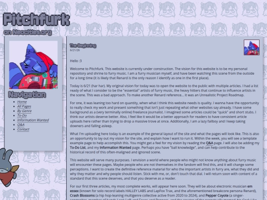 testpage1 screenshot