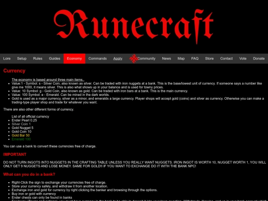 economy screenshot