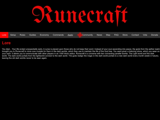 lore screenshot