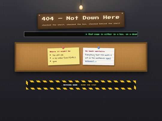 not_found screenshot