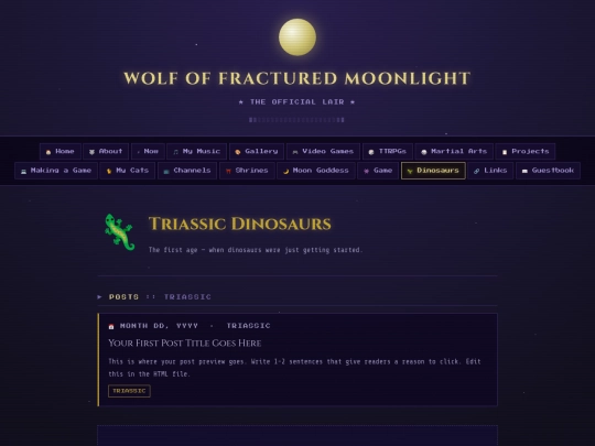 Dinosaurs-Entries/Tri-Dino/eoraptor screenshot