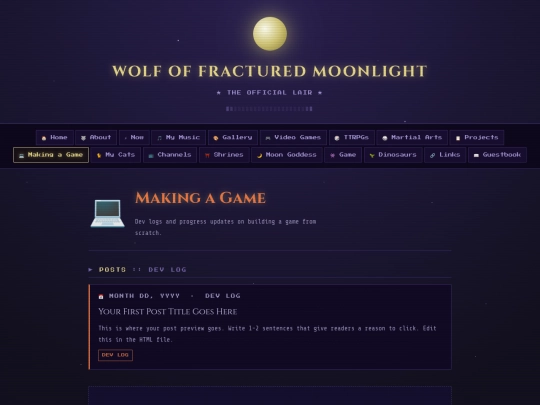 makingagame screenshot