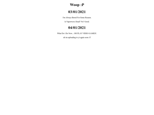 MyThoughtsAndOtherMayhem screenshot