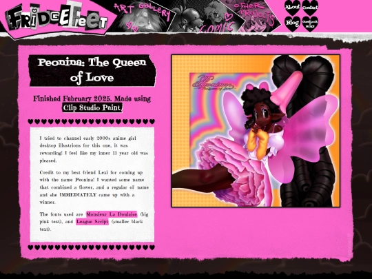 originalartpiece/peonina screenshot