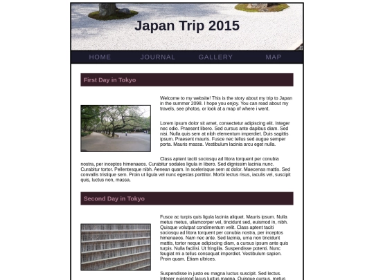 journal screenshot