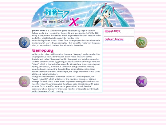 projectdiva screenshot