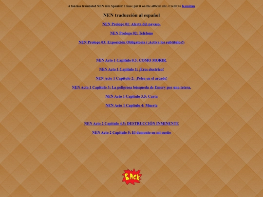 espanol screenshot