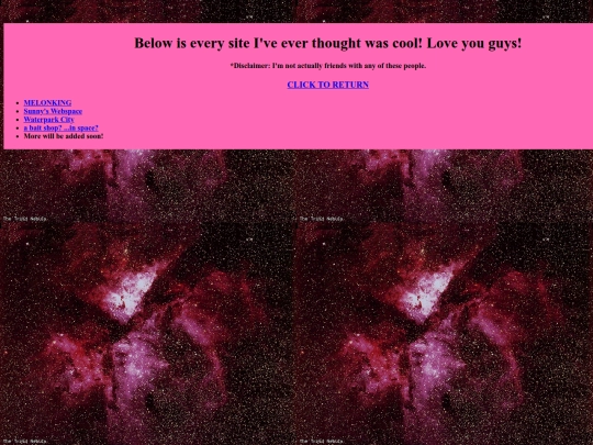 friendpage screenshot
