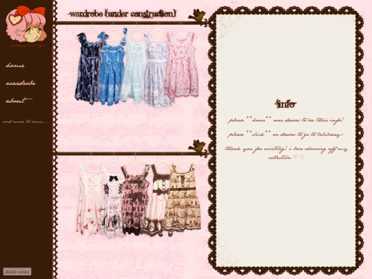 wardrobe screenshot