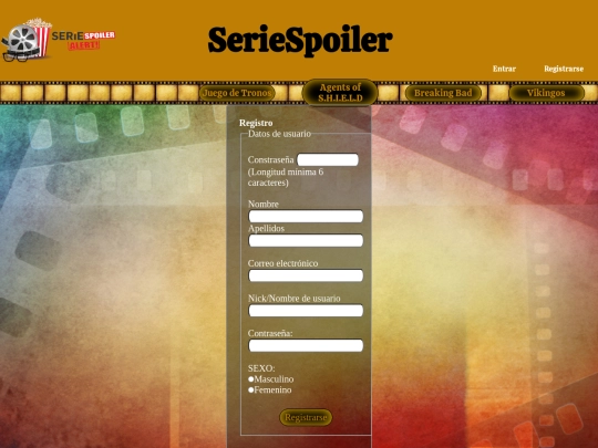 registro screenshot