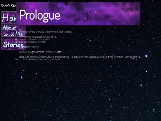 stories/prologue screenshot