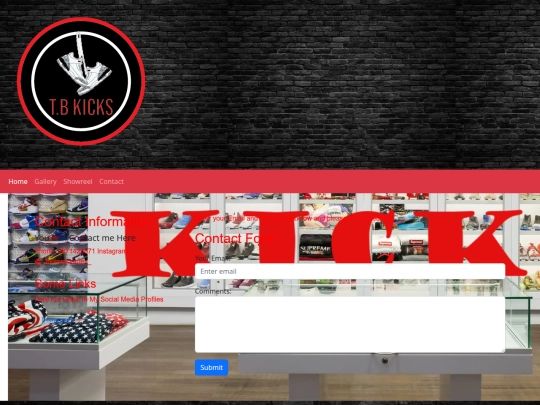SiteDemo/CA 3/Contact screenshot