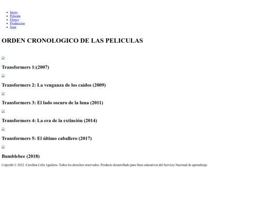 html/Pagina5 screenshot