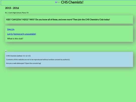 chs_chemistry screenshot