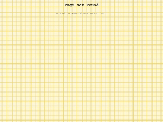 not_found screenshot