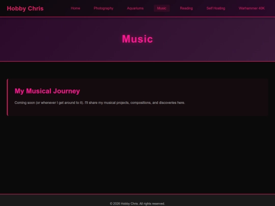 hobbies/music screenshot