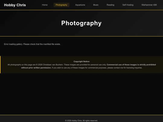 hobbies/photography screenshot