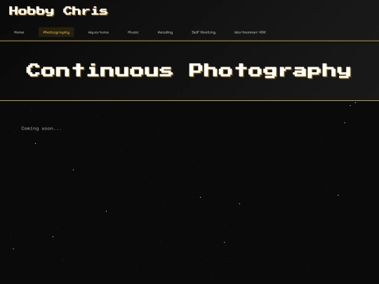 hobbies/photography/continuous screenshot
