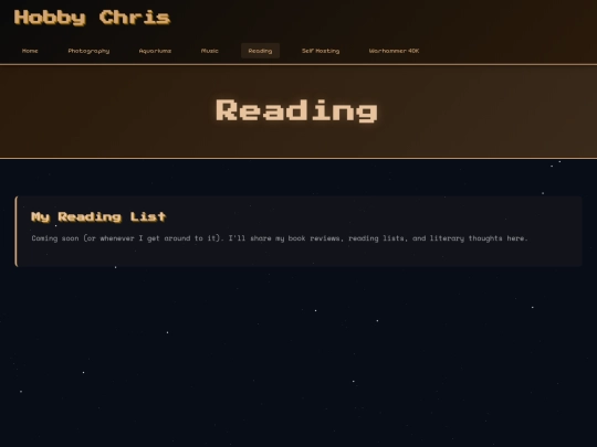 hobbies/reading screenshot