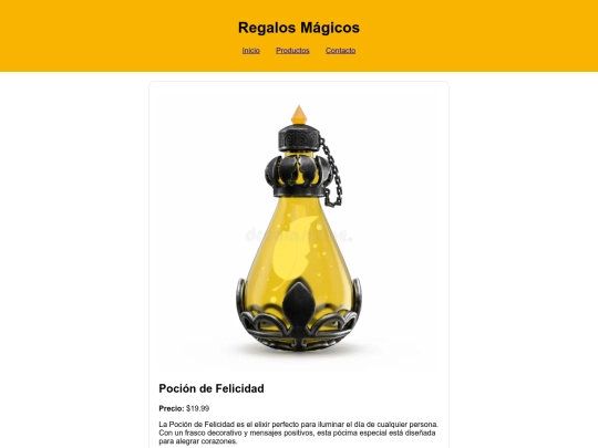tienda/regalos/pocion-felicidad screenshot