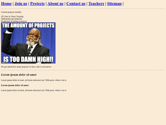 Projectpage screenshot
