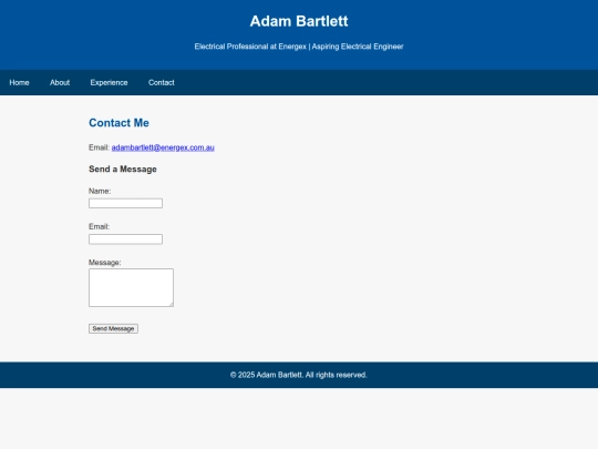 contact screenshot