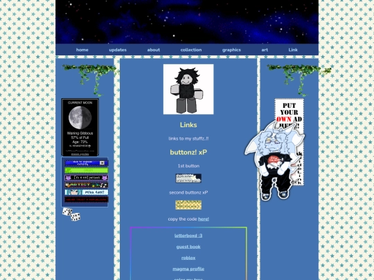 links screenshot
