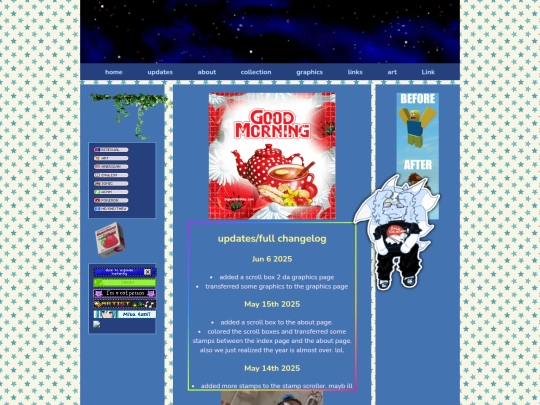 updates screenshot