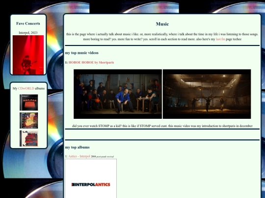 pages/musicshrine screenshot