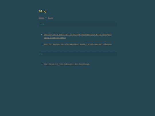 blog screenshot